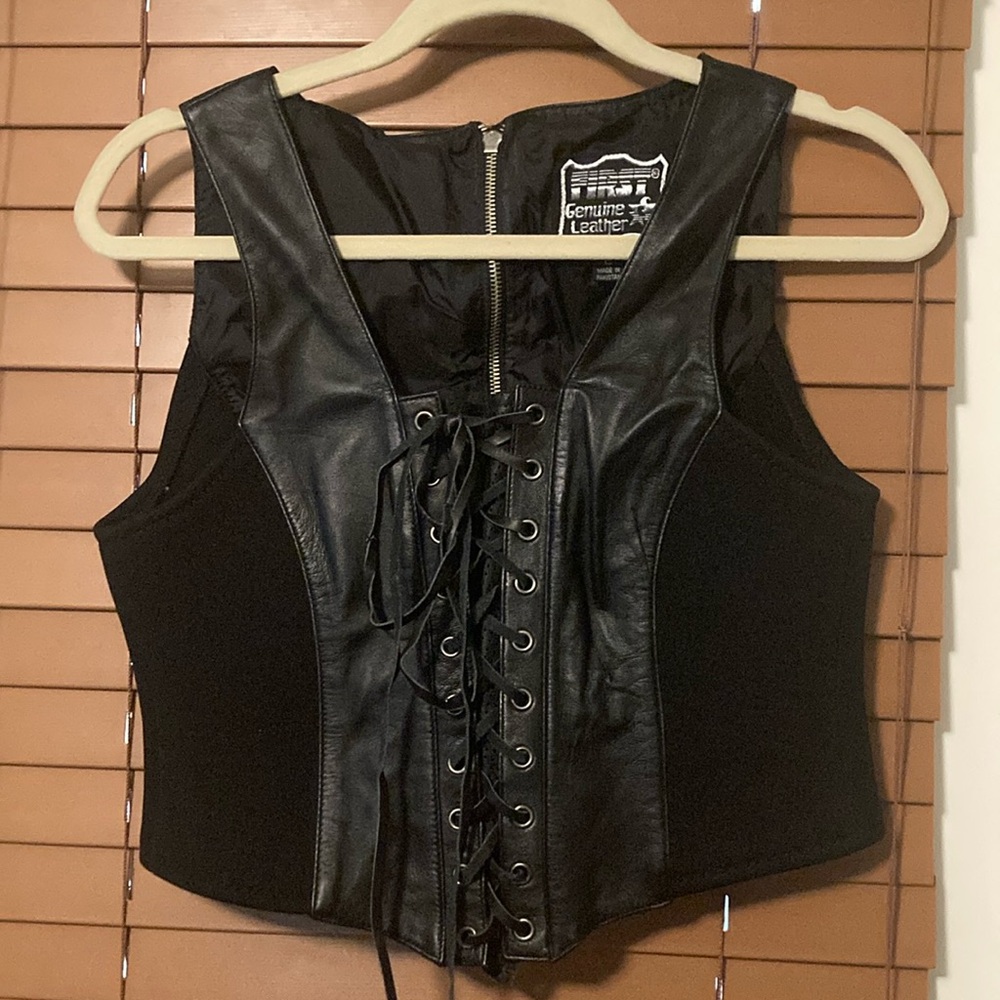 First Genuine Leather Vest